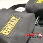 نمای کناری کیف ابزار دیوالت کمری با کشو و طراحی کاربردی پروفایل و ساختار