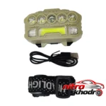 نمای در اتاق چراغ پیشانی HX-817S با لامپ LED و قابلیت شارژ سبک دیواری و مرجع اندازه