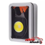 نمای در اتاق چراغ قوه شارژی LED مدل W5147 با نور قوی و چند حالته سبک دیواری و مرجع اندازه