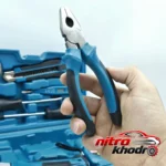 نمای کناری مجموعه ابزار دستی راویکس با 9 کاربردی پروفایل و ساختار