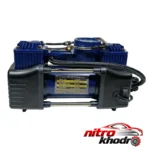 نمای جلو کمپرسور فندکی ابی مکس مدل EM-2080 با فشار 150 PSI طراحی و جزئیات کلیدی