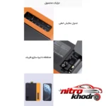 نمای جلو کمپرسور هوا سوِنتی مِی با فناوری بدون روغن طراحی و جزئیات کلیدی