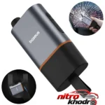 نمای جلو چکش اضطراری بیسوس مدل Sharp Tool با قابلیت چندمنظوره طراحی و جزئیات کلیدی