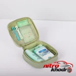 نمای جلو کیف لوازم آرایش زنانه کیفت مدل پنتون ضد آب طراحی و جزئیات کلیدی