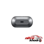 نمای جلو هدفون بلوتوثی سامسونگ Galaxy Buds3 Pro با نویز کنسلینگ فعال چیدمان صفحه و نشانگرها