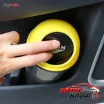 نمای بسته بندی سطل زباله خودرو TBN با طراحی کاربردی برچسب و بسته بندی