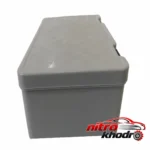 نمای جلو جعبه ابزار پلاستیکی مدل B500 با قفل ایمن طراحی و جزئیات کلیدی