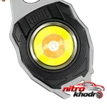نمای جلو چراغ قوه W5147 دستی LED با نور چند رنگ چیدمان صفحه و نشانگرها