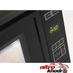 نمای جلو مایکروویو فندکی دموتیک با اینورتر و ریموت کنترل طراحی و جزئیات کلیدی