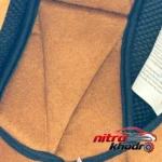 نمای جلو کلاه کاسکت بدون فک راپیدو مدل Vintage با قابلیت بلوتوث چیدمان صفحه و نشانگرها