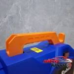 نمای جلو کارواش دینامی رابین با فشار 120 بار و موتور 2200 وات طراحی و جزئیات کلیدی