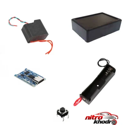 ماژول ولتاژ XH-4030 - نمای جلو - طراحی و جزئیات کلیدی