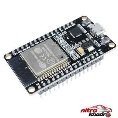 برد ESP32 اصل - نمای جلو - طراحی و جزئیات کلیدی
