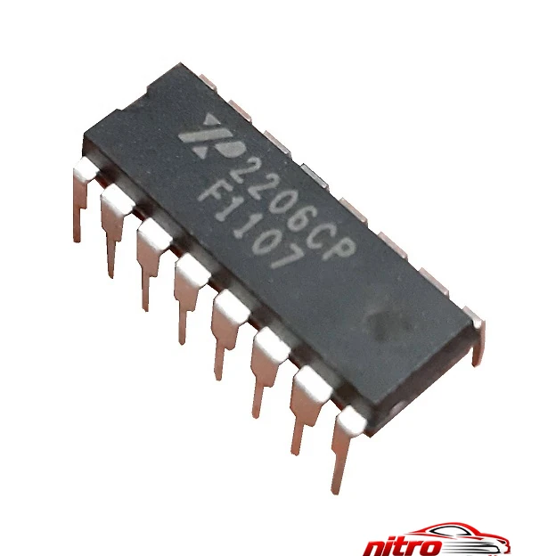 آی سی فانکشن ژنراتور مدل XR 2206 CP آی سی ژنراتور XR 2206 - نمای جلو - طراحی و جزئیات کلیدی