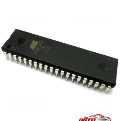 میکروکنترلر ATmega32A - نمای جلو - طراحی و جزئیات کلیدی
