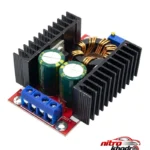 ماژول مبدل DC-DC - نمای جلو - طراحی و جزئیات کلیدی