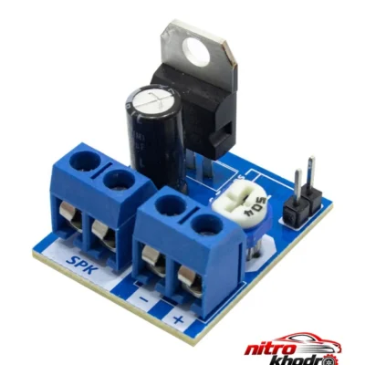 ماژول آژیر 7154 - نمای جلو - طراحی و جزئیات کلیدی