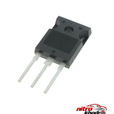 ترانزیستور FGH60N60SFD - نمای جلو - طراحی و جزئیات کلیدی