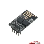 ماژول وایفای ESP-01 - نمای جلو - طراحی و جزئیات کلیدی