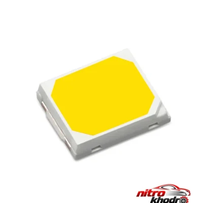 دیود LED 2835Y - نمای جلو - طراحی و جزئیات کلیدی