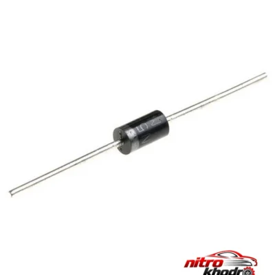 دیود ۱N5822 اصل - نمای جلو - طراحی و جزئیات کلیدی