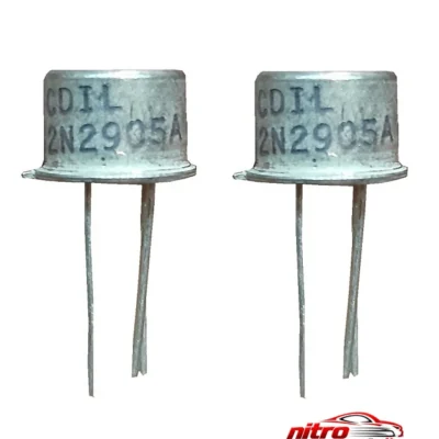 ترانزیستور ۲n۲۹۰۵ A - نمای جلو - طراحی و جزئیات کلیدی