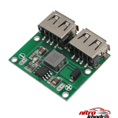 ماژول رگولاتور MP1583DN - نمای جلو - طراحی و جزئیات کلیدی