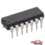 آی سی CMOS CD4016BE - نمای جلو - طراحی و جزئیات کلیدی