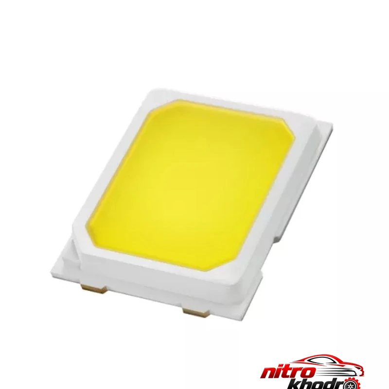 دیود LED مدل 2835W بسته ۱۰۰ عددی دیود LED 2835 - نمای جلو - طراحی و جزئیات کلیدی