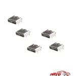 کانکتور USB-C مادگی - نمای جلو - طراحی و جزئیات کلیدی