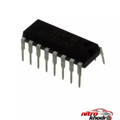 آی سی TC4051BP - نمای جلو - طراحی و جزئیات کلیدی