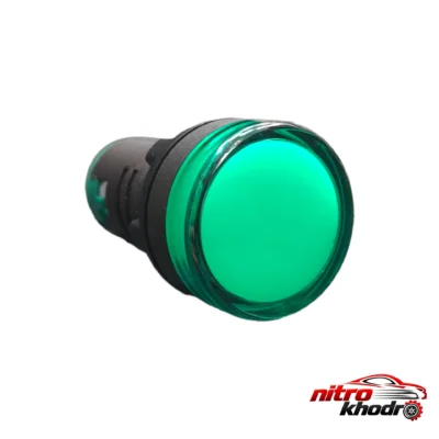 چراغ سیگنال AC220V - نمای جلو - طراحی و جزئیات کلیدی