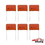 خازن ۲۷۰ نانوفاراد - نمای جلو - طراحی و جزئیات کلیدی