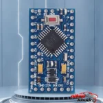 نمای بسته بندی برد آردوینو مدل PRO MINI 3.3V برچسب و بسته بندی