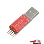 نمای بسته بندی ماژول مبدل USB به سریال مدل CP۲۱۰۲ اصل برچسب و بسته بندی