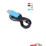 نمای بسته بندی کابل مبدل usb به سریال TTL مدل PL۲۳۰۳ta اصل برچسب و بسته بندی