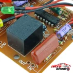 نمای بسته بندی برد محافظ ولتاژ صوتی و تصویری مدل 10 آمپر - سیمدار برچسب و بسته بندی