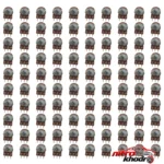 نمای بسته بندی ولوم 500 کیلو اهم کد 87 بسته ۱۰۰ عددی برچسب و بسته بندی