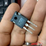 نمای بسته بندی ترانزیستور اس تی مدل TIP۳۰۵۵ اصل برچسب و بسته بندی