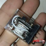 نمای بسته بندی رله تقویت مدل ۵VDC-coil اصل برچسب و بسته بندی