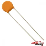 نمای بسته بندی خازن عدسی 68 پیکو فاراد کد 335 بسته ۷۰ عددی برچسب و بسته بندی