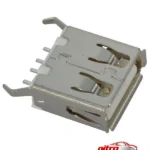 نمای بسته بندی کانکتور مادگی USB A مدل ایستاده با کیفیت برچسب و بسته بندی
