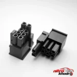 نمای جزئیات سوکت مادگی ۸ پین مدل PCIe-۶+۲F بسته ۱۰ عددی اصل پرداخت و جزئیات مواد