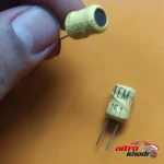 نمای جزئیات سلف بشکه ای ۱۵۰ میکرو هانری مدل TEM۱۵۱ مجموعه ۳ عددی اصل پرداخت و جزئیات مواد