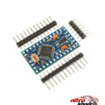 نمای جزئیات برد آردوینو مدل PRO MINI 3.3V پرداخت و جزئیات مواد