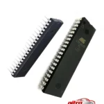 نمای جزئیات میکروکنترلر اتمل مدل ATMEG۳۲A-DIP اصل پرداخت و جزئیات مواد