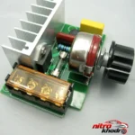 نمای کناری ماژول دیمر مدل SCR با توان 4000W پروفایل و ساختار